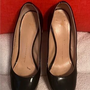 Giuseppe Zanotti Black Patent Leather Heels